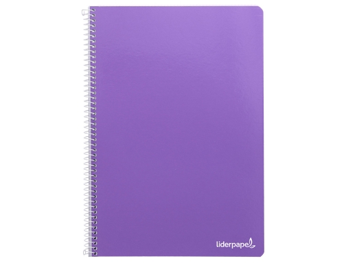 Cuaderno espiral Liderpapel folio smart tapa blanda 80h 60gr cuadro 4mm con 08188, imagen 3 mini