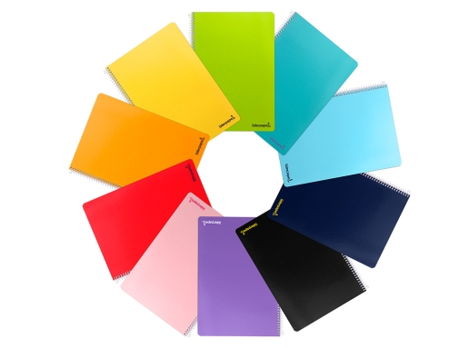 Cuaderno Espiral Liderpapel Folio Smart Tapa Blanda 80h 60gr Cuadro 6mm Con 08196, imagen 3 mini