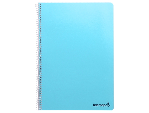 Cuaderno espiral Liderpapel folio smart tapa blanda 80h 60gr rayado montessori 3,5mm 08245, imagen 4 mini