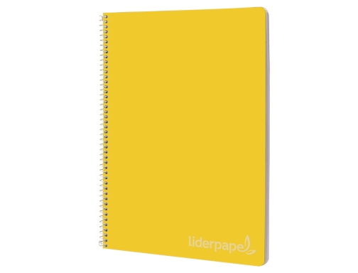 Cuaderno espiral Liderpapel folio witty tapa dura 80h 75gr cuadro 4mm con 09791, imagen 5 mini