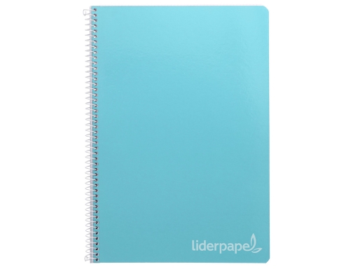 Cuaderno espiral Liderpapel folio witty tapa dura 80h 75gr cuadro 4mm con 09792, imagen 3 mini