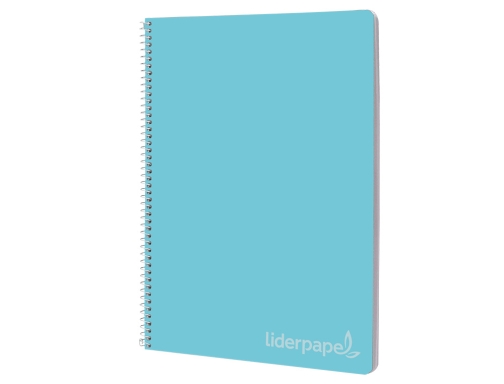 Cuaderno espiral Liderpapel folio witty tapa dura 80h 75gr cuadro 4mm con 09792, imagen 5 mini