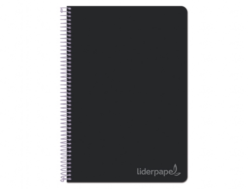 Cuaderno espiral Liderpapel folio witty tapa dura 80h 75gr cuadro 4mm con 09796, imagen 2 mini