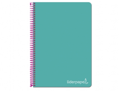 Cuaderno espiral Liderpapel folio witty tapa dura 80h 75gr cuadro 4mm con 09799, imagen 2 mini