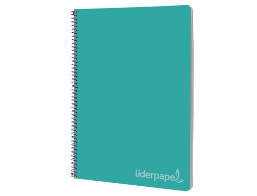 Cuaderno espiral Liderpapel folio witty tapa dura 80h 75gr cuadro 4mm con 09799, imagen 5 mini