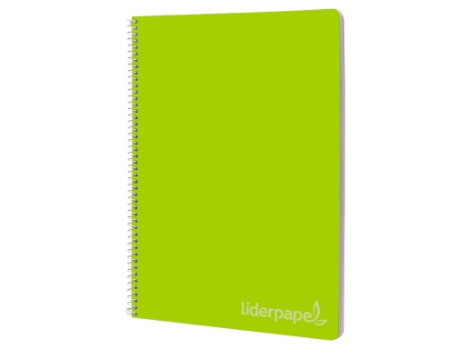 Cuaderno espiral Liderpapel folio witty tapa dura 80h 75gr cuadro 4mm con 09801, imagen 5 mini