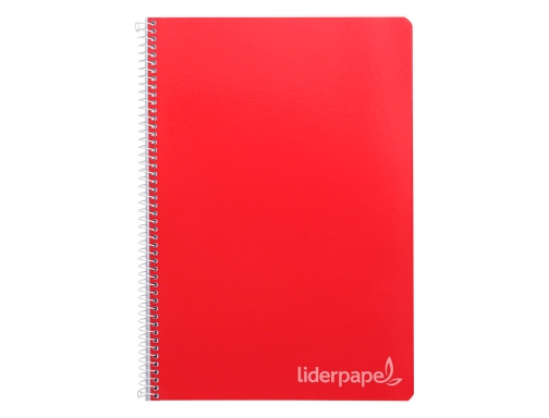 Cuaderno espiral Liderpapel folio witty tapa dura 80h 75gr rayado horizontal 8mm 09913, imagen 4 mini