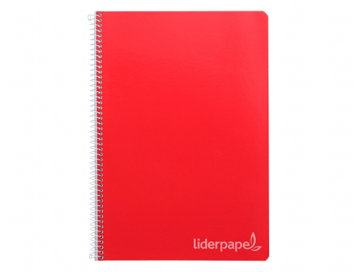 Cuaderno espiral Liderpapel folio witty tapa dura 80h 75gr milimetrado 2mm colores 09918, imagen 4 mini