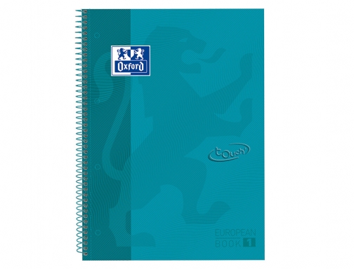 Cuaderno espiral Oxford ebook 1 tapa extradura Din A4+ 80 h cuadricula 400075553, imagen 2 mini