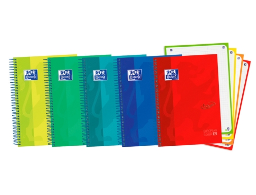 Cuaderno espiral Oxford ebook 4 tapa extradura Din A5+ 120 h microperforadas 400138670, imagen 2 mini