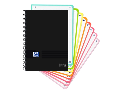 Cuaderno espiral Oxford ebook 8 tapa plastico Din A4+ 160 h cuadricula 400088489, imagen 2 mini