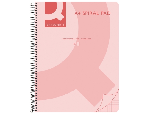 Cuaderno Espiral Q Connect A4 Qconnect Kf10038, imagen 2 mini