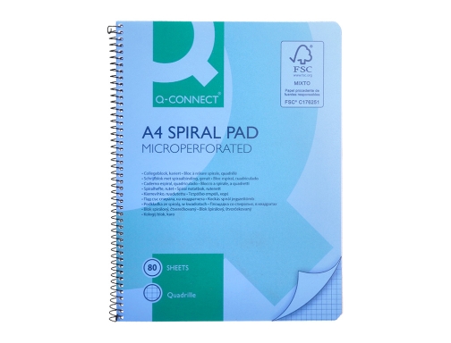 Cuaderno Espiral Qconnect A4 M Kf10031, imagen 3 mini