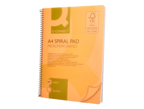 Cuaderno Espiral Qconnect A5 M Kf10029, imagen 5 mini