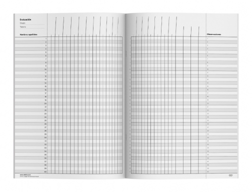 Cuaderno de notas Additio horario planificacion mensual plan de curso P112, imagen 4 mini