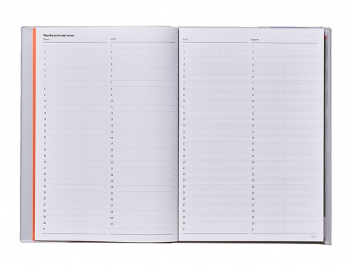 Cuaderno de notas Additio horario planificacion mensual plan de curso P112, imagen 5 mini