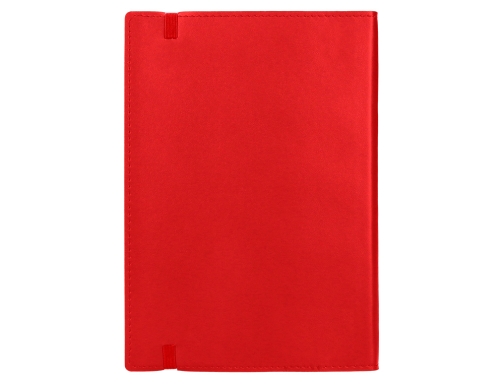 Libreta indice Liderpapel similpiel A7 120 hojas 70g m2 color rojo 37498, imagen 4 mini