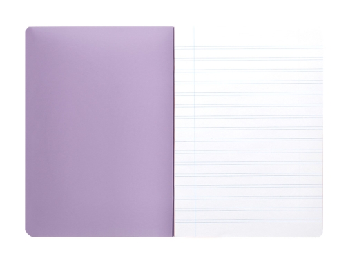 Libreta Liderpapel 360 tapa de plastico A4 48 hojas 90g m2 horizontal 163668, imagen 3 mini