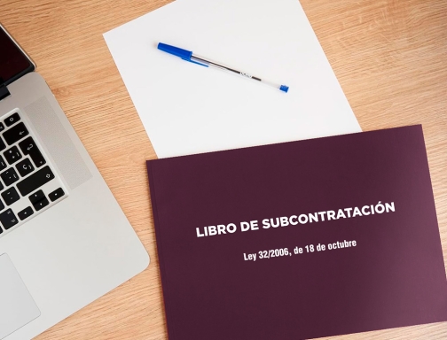 Libro Liderpapel subcontratacion folio juego de 10 hojas autocopiativas 171193, imagen 5 mini