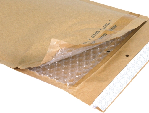 Sobre burbujas crema Qconnect e 2 220x260 mm KF15014, imagen 3 mini
