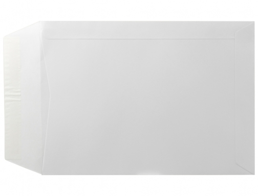 Sobre Liderpapel bolsa blanco 310x410 mm solapa tira de silicona papel offset 06205, imagen 2 mini