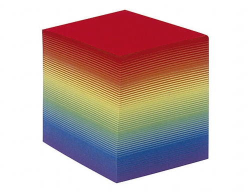 Taco papel Quo vadis encolado colores arco iris 680 hojas 100% reciclado 236003Q , surtidos, imagen 2 mini