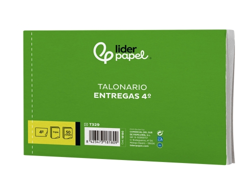 Talonario de entregas triplicado original y 2 copias T329 T-47 apaisado 4, A5, imagen 3 mini