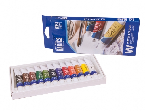 Acuarela Artist caja carton de 12 colores surtidos 12 ml W1212E, imagen 2 mini
