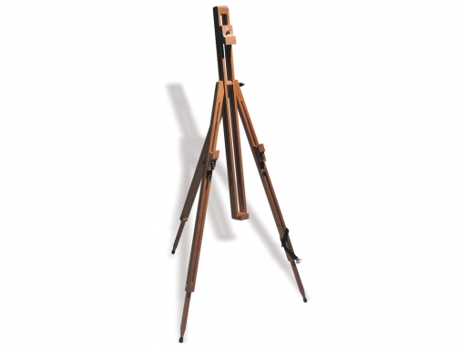 Caballete pintor Reeves dorset madera plegable con patas telescopicas 90,5x14x9,2 cm 4870100, imagen 2 mini