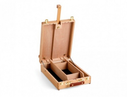 Caballete pintor Winsor&newton liffey madera sobremesa caja 7006555, imagen 3 mini
