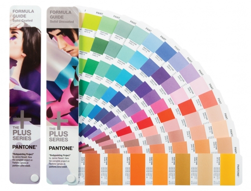Guia de colores pantone plus formula guide incluye indice de colores y Artist 465E, imagen 2 mini