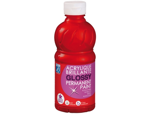 Pintura acrilica L&b brillo rojo primario bote de 250 ml 301255, imagen 2 mini