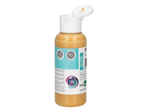 Pintura acrilica Liderpapel bote de 80 ml carne 166305, imagen 4 mini