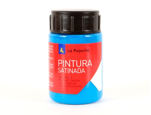 Pintura latex La pajarita cyan 35 ml 118322 , azul, imagen 2 mini