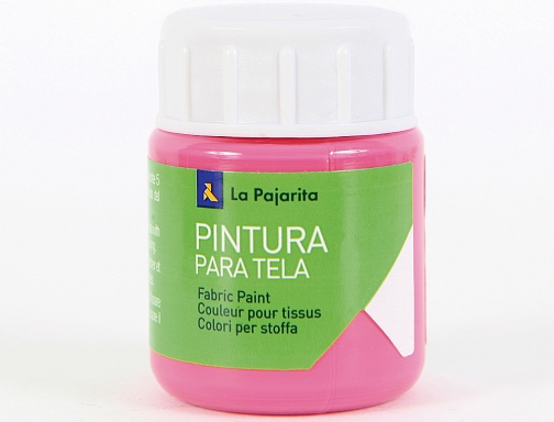 Pintura para tela La pajarita magenta 25 ml 117171, imagen 2 mini