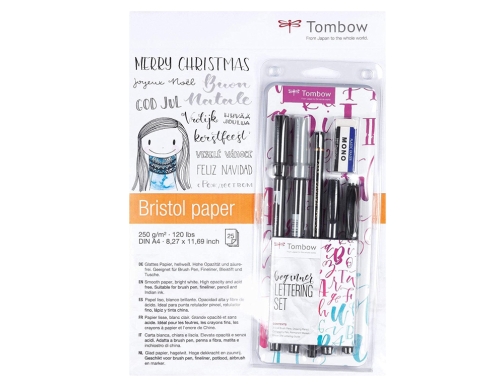 Set caligrafia Tombow lettering beginner para principiante 6 piezas LS-BEG, imagen 2 mini