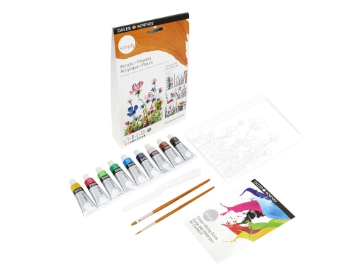 Set pintura acrilica Daler rowney simply activity D126500112, imagen 3 mini