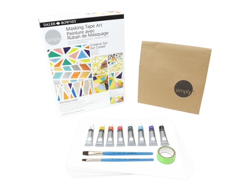 Set de pintura Daler rowney simply creativo masking D196250002, imagen 3 mini