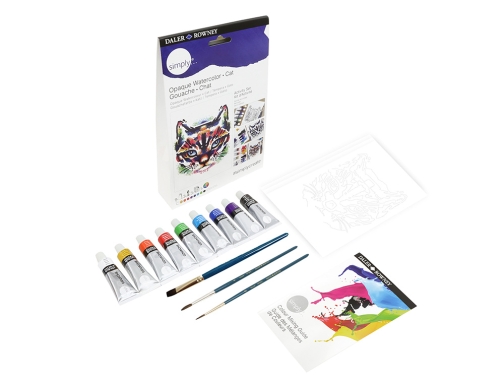 Set pintura gouache Daler rowney simply activity D126100112, imagen 3 mini