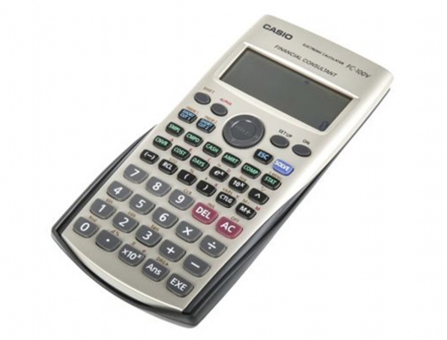 Calculadora Casio FC-100V financiera 4 lineas 10+2 digitos almacenamiento flash calculo de, imagen 4 mini