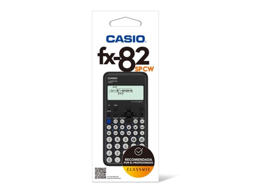 Calculadora Casio FX-82sp cw iberia classwiz cientifica + 300 funciones 9 memorias FX-82SPCW-W-ET, imagen 3 mini