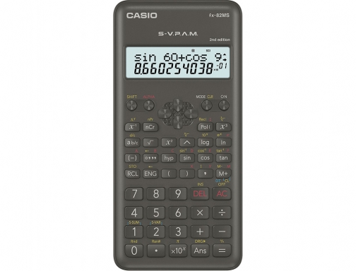 Calculadora Casio FX-82msii cientifica 240 funciones pantalla de dos lineas FX-82 MS-2, imagen 2 mini