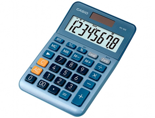 Calculadora Casio MS-80E sobremesa 8 digitos tx + - tecla doble cero, imagen 3 mini