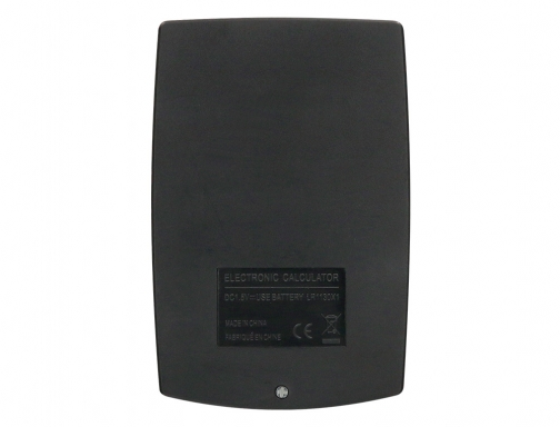 Calculadora Liderpapel bolsillo xf01 8 digitos pilas color negro 99x64x9 mm 163466, imagen 4 mini
