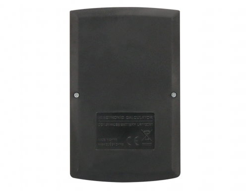 Calculadora Liderpapel bolsillo xf05 8 digitos solar y pilas color negro 98x62x8 163470, imagen 4 mini