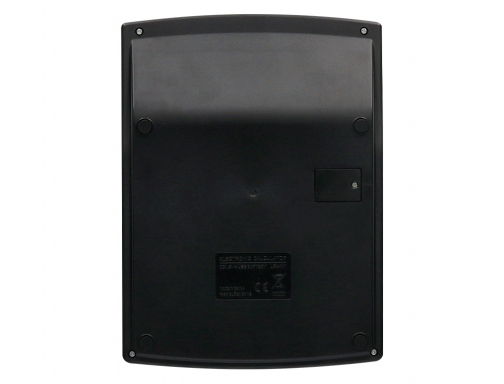 Calculadora Liderpapel sobremesa xf30 12 digitos tasas solar y pilas color negro 163495, imagen 4 mini