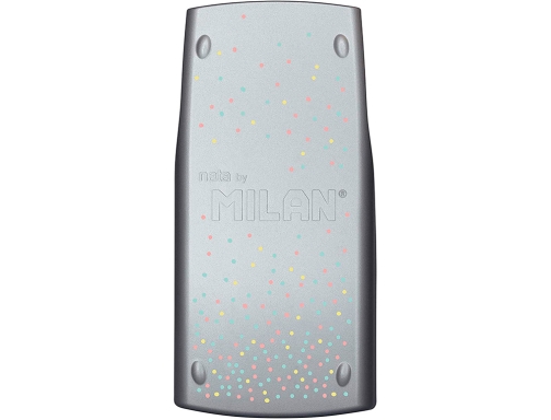 Calculadora Milan cientifica m240 silver 2 lineas 240 funciones 10+2 digitos color 159110SLBL, imagen 3 mini