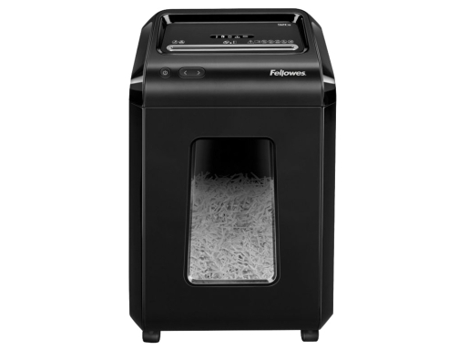 Destructora de documentos Fellowes 92cs capacidad 18 hojas seguridad p4 papelera 25 17193011719303, imagen 2 mini