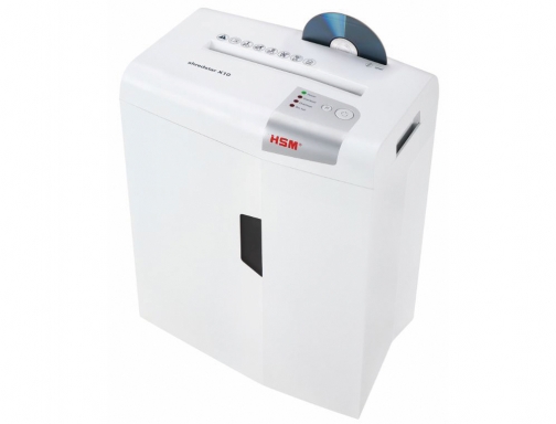 Destructora de documentos Hsm shredstar x10 capacidad de corte 10h en particulas 1045111, imagen 2 mini