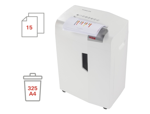 Destructora de documentos Hsm shredstar x15 capacidad de corte 15 h en 1030121, imagen 4 mini